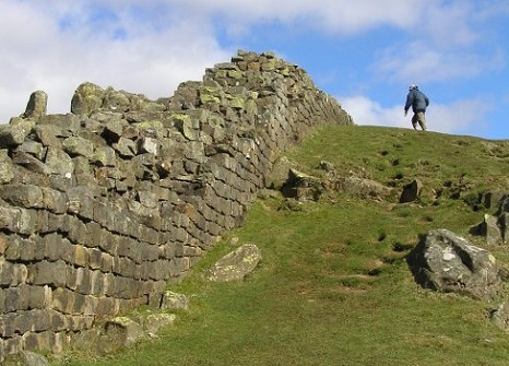 Hadrian's Wall at Walltown. Photo: Claire Nesbitt